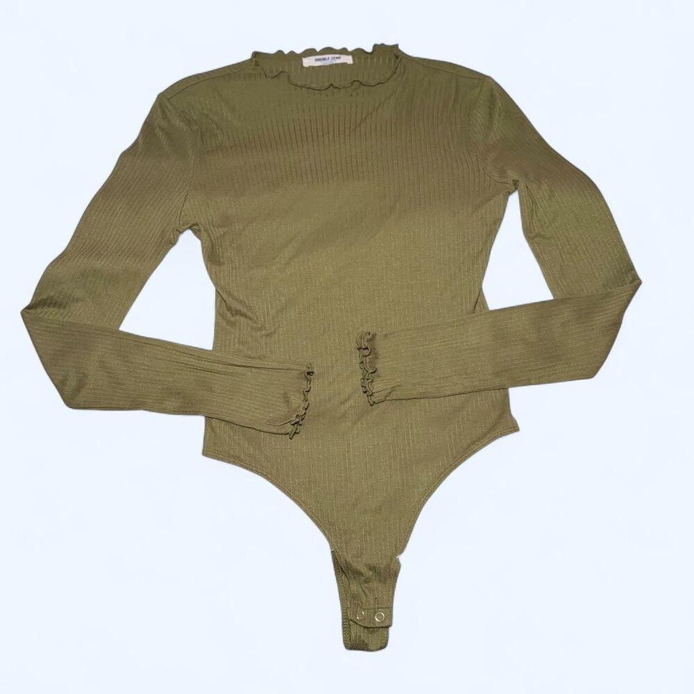 Unbranded Women's Khaki and Green Bodysuit